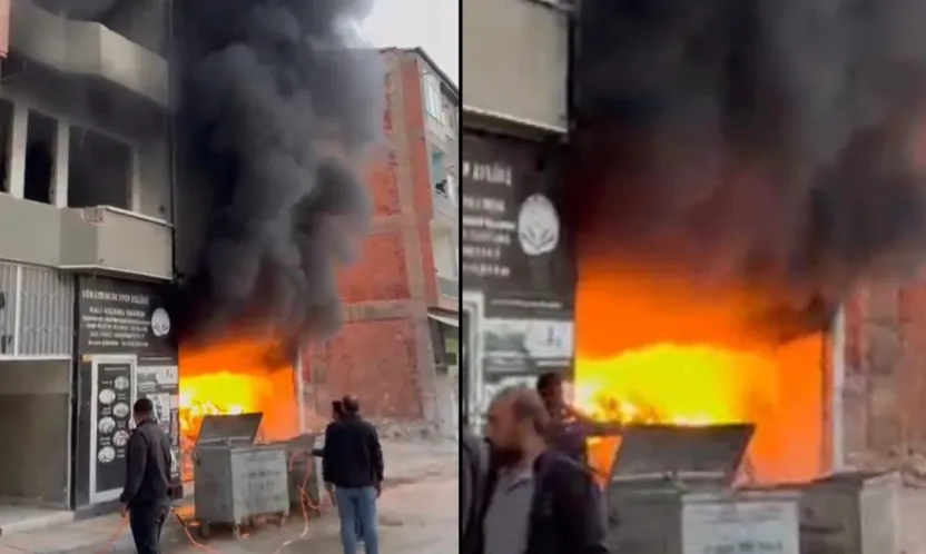 Yıkım Kararı Vardı, Alevler Sardı! Niyazi Mahallesi'nde Şüpheli Yangın