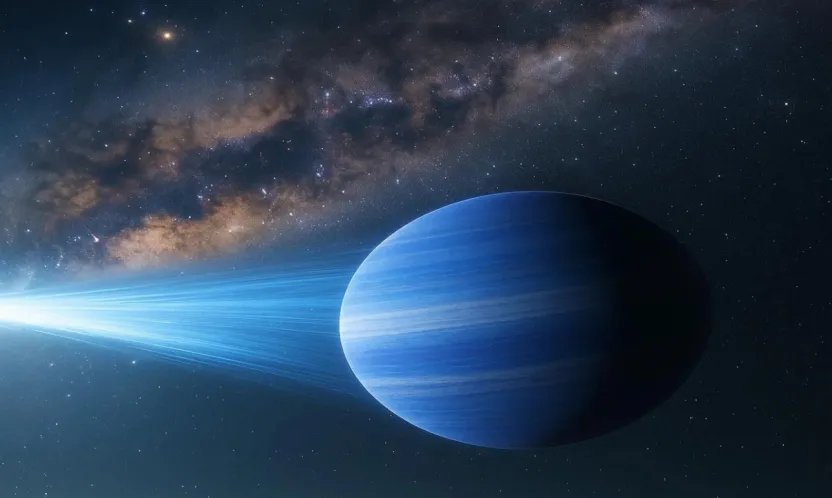 Yıldızından kopan gezegen, galaksinin boşluğunda keşfedildi