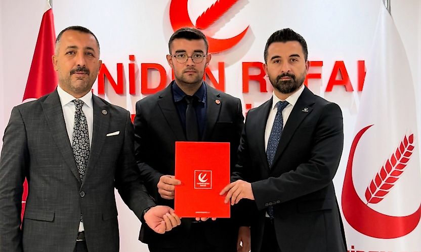 YRP Malatya İl Gençlik Kolları Başkanlığına Abdullah Yıldırım Atandı