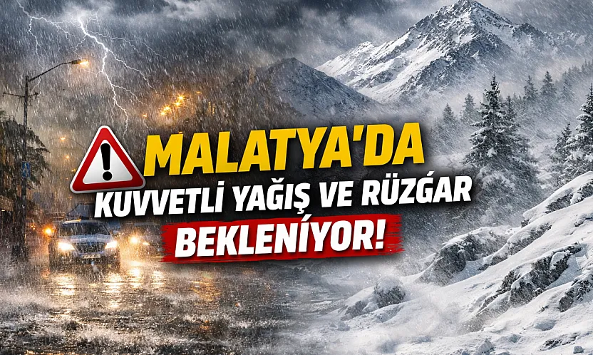 Yüksek Kesimlere Kar, Kent Merkezine Sağanak Geliyor