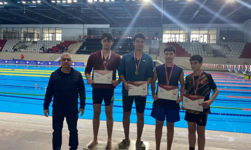 Yüzme Okulsporları İl Birinciliği Sona Erdi